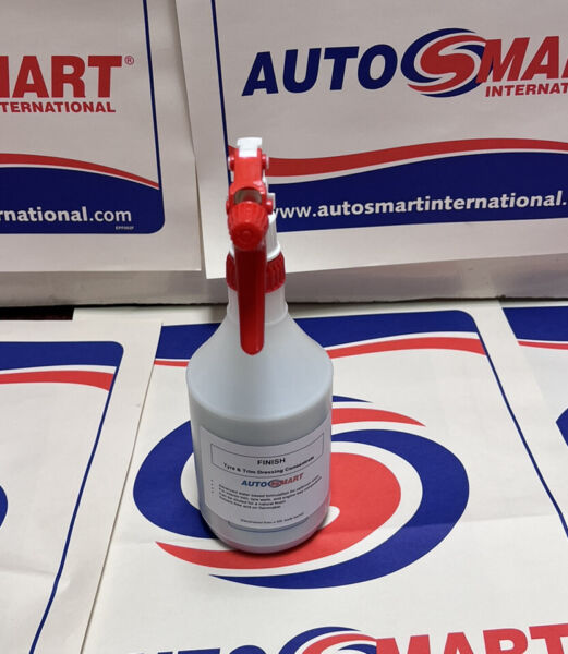 Autosmart Finish Interior Trim Tyre & Engine Dressing Shine 600 ml Spray Bottle