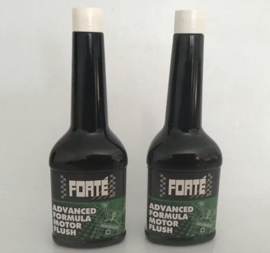 3 x FORTE ADVANCED FORMULA MOTOR FLUSH 400ML KEEPS NEW OIL CLEANER LONGER 40117